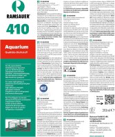 Ramsauer 410 Aquarium transparent 1K Silikon Dichtstoff...