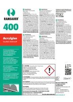 Ramsauer 400 Acrylglas transparent 1K Silikon Dichtstoff...