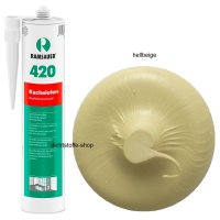 Ramsauer 420 Kachelofen hellbeige 1K Acryl Dichtstoff 310ml Kartusche