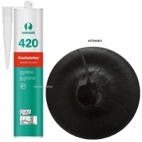 Ramsauer 420 Kachelofen schwarz 1K Acryl Dichtstoff 310ml...
