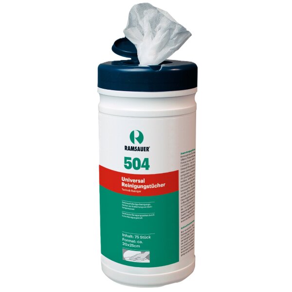 Ramsauer Universal feuchte Reinigungstücher 504 75 Stück Box