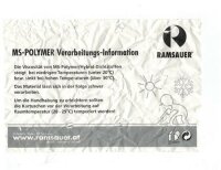 Ramsauer 320 Baudicht weiß 1K Hybrid Dichtstoff 310ml Kartusche