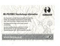 Ramsauer 320 Baudicht kieselgrau 1K Hybrid Dichtstoff 310ml Kartusche