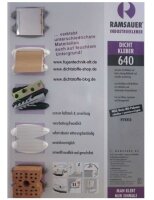 Ramsauer 640 Dicht Kleber weiß 1K Hybrid Klebstoff 460g/310ml Kartusche