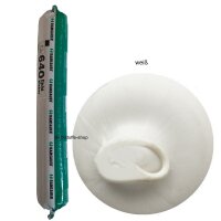 Ramsauer 640 Dicht Kleber weiß 1K Hybrid Klebstoff...