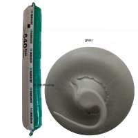Ramsauer 640 Dicht Kleber grau 1K Hybrid Klebstoff 888g/600ml Beutel