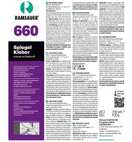 Ramsauer 660 Spiegel Kleber grau 1K Hybrid Klebstoff...