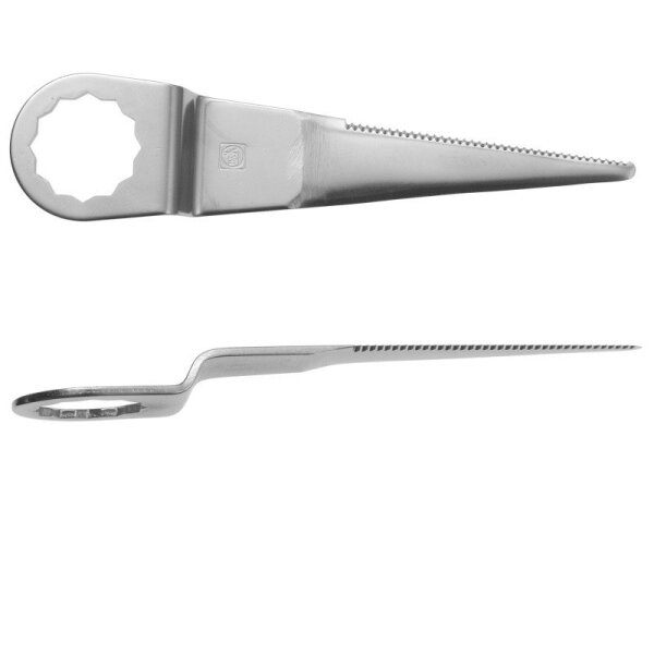 Fein Super Cut Automotive 2er Pack Schneidmesser gerade Form Z-Biegung