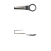 Fein Super Cut Automotive 2er Pack Schneidmesser Hook Form verzahnt 38mm