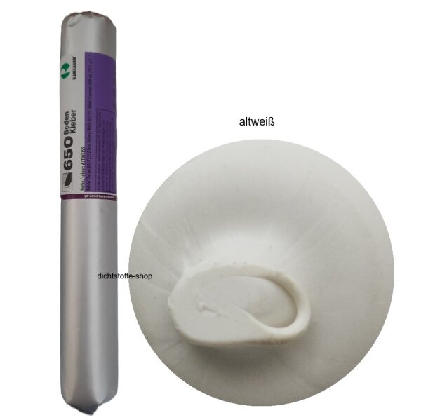 Ramsauer 650 Boden Kleber 1K Hybrid Klebstoff 975g Beutel altweiß