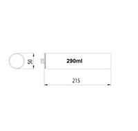 Ramsauer 641 Naht Dicht weiß 1K Hybrid Klebstoff 450g/290ml Kartusche