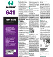 Ramsauer 641 Naht Dicht weiß 1K Hybrid Klebstoff...