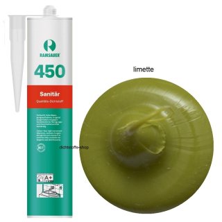 Ramsauer 450 Sanitär limette 1K Silikon Dichtstoff 310ml Kartusche