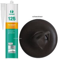 Ramsauer 125 Handwerk schwarzbraun 1K Silikon Dichtstoff...
