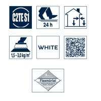 Bostik Ardaflex Marmor Ardaflex weiss Flex Natursteinkleber Dünnbettmörtel 25 kg Sack