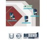 Bostik Nibolay Renofleece-Armierungsvlies 1mm Rolle 1m x 50m mintgrün