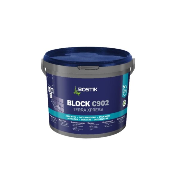 Bostik Block C902 Terra Xpress Bauwerksabdichtung 15kg Eimer