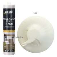 Bostik A755 Fassaden Acryl weiß 1K Acryl Dichtstoff...