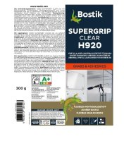 Bostik H920 Supergrip Clear 1K Hybrid Klebstoff 300g...