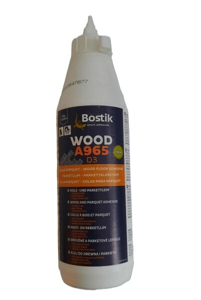 Bostik Wood A965 D3 Holzleim Parkettleim 550g Flasche