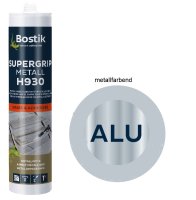 Bostik H930 Supergrip Metall 1K Hybrid Klebdichtstoff 305g/290ml Kartusche metallfarbend