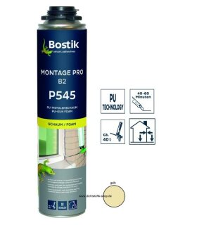 Bostik Montage Pro B2 P545 1K PU-Polyurethan Schaum 750ml NBS Dose gelb