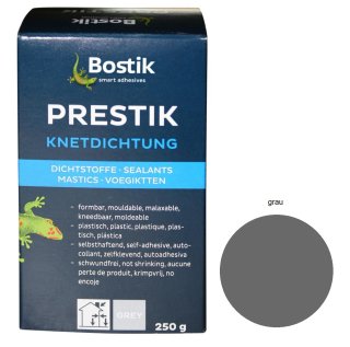 Bostik Prestik Knetdichtung 250g Faltschachtel grau