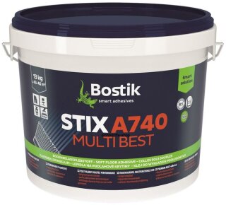 Bostik Stix A740 Multi Best Multiklebstoff Bodenbelag Kleber 13kg Eimer