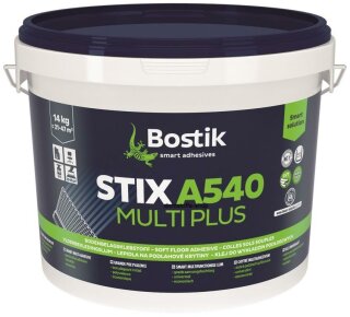 Bostik Stix A540 Multi Plus Smarter Multiklebstoff Bodenbelag Kleber 14kg Eimer