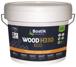 Bostik Wood H330 Eco Basic Elastischer Parkett Kleber Klebstoff 17kg Eimer