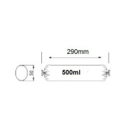 30 x Bostik 3070 Spritzkork korkfarbend 1K Kork Dichtstoff 500ml Beutel