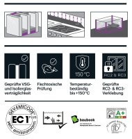 12 x Ramsauer 670 2K Silikon Klebstoff 340g Kartusche schwarz