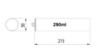 20 x Ramsauer 660 Spiegel Kleber weiß 1K Hybrid Klebstoff 430g/290ml Kartusche