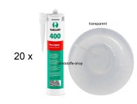 20 x Ramsauer 400 Acrylglas Silikon 1K Dichtstoff 310ml...