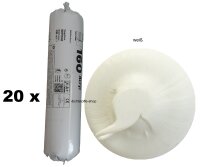 20 x Ramsauer 160 Acryl weiß 1K Acryl Dichtstoff...