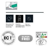 20 x Ramsauer 430 Dreieckfase weiss 1K Hybrid Dichtstoff 400ml Beutel