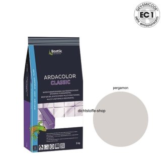 Bostik Ardacolor Classic Fuge Fliesen Fugenmörtel 5Kg pergamon