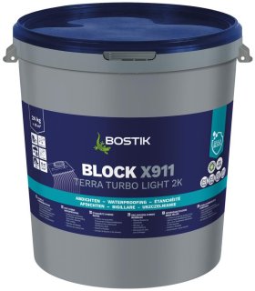 Bostik Block X911 Terra Turbo Light 2K Hybrid Abdichtung 24kg Eimer