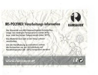 Ramsauer 320 Baudicht 1K Hybrid Dichtstoff 310ml Kartusche