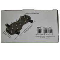 Hufa Fliesenleger Nagelsohlen Estrichschuhe Kleberschuhe schwarz