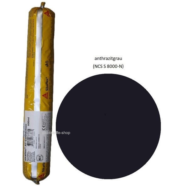 Sikaflex AT Connection anthrazitgrau 1K Hybrid Dichtstoff 600ml Beutel