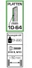 Hufa 2er Pack Universal Hohlraumanker-Dübel M10 Schrauben-Stangen