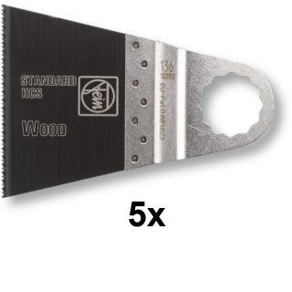 Fein Super Cut Construction 5er Pack E-Cut Standard Sägeblatt 65mm