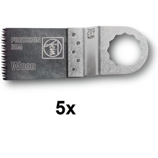 Fein Super Cut Construction 5er Pack E-Cut Precision BIM Sägeblatt 35mm