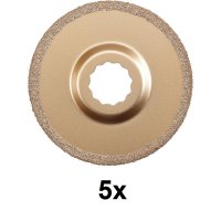 Fein Super Cut Construction 5er Pack Hartmetall Sägeblatt 2.2mm Ø 80mm