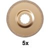 Fein Super Cut Construction 5er Pack Hartmetall Sägeblatt 2.2mm Ø 80mm