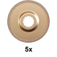 Fein Super Cut Construction 5er Pack Hartmetall Sägeblatt 1.2mm Ø 80mm