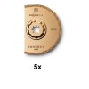 Fein Multimaster Multitalent 5er Pack Hartmetall Sägeblatt Ø 90mm 2.2mm SLP