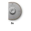 Fein Multimaster Multitalent 5er Pack Diamant Sägeblatt Ø 90mm 2.2mm SLP