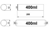 MK H3PSA 400ml Kartuschen-Beutel Dichtstoff Klebstoff...